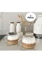 2 Pieces Heat Resistant Borosilicate Thermosil Mug with Line Design Glass Cup Coffee Presentation Cup - 7