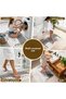 Bath Mat, Soft Bathroom Rug, Non-Slip Dot Backing, Washable - 60X100 - 2