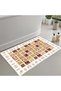 Bath Mat, Soft Bathroom Rug, Non-Slip Dot Backing, Washable - 60X100