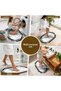 2-Pack Bath Mat, Soft Bathroom Rug, Non-Slip Backing, Washable - 60X100 - 50X60 - 2