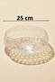 Selen Concept Bubble Model Mega Size Handmade Glass Salad and Presentation Bowl Set of 2 - 6
