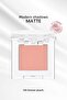 ظلال عيون فردية ذات ملمس ناعم من Modern Shadow Matte - غير قابلة للانسكاب (106 Peach Forever)