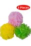 3-Piece Bath Washcloth Body Washcloth Ball Washcloth - 2