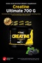 Creatine Ultimate 700 G - Blackberry Flavored Shaker and Disposable Whey Gift - 4