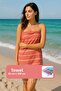 Peshtemal, Bath, Beach, Camping Towel, Buldan, 90X180 Cm,'Red' Bath Towel