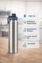 Steel Gray Strap 1000 ml Sports Water Bottle Flask (Not Hot-Cold Resistant) Mt243 - 7