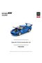 :64 Mazda Rx-7 Fc3S Re-Amemiya Blue Diecast Model Car - 2