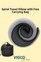 Travel Pillow Orthopedic Visco Spiral Travel Pillow 32X26X14 cm - 3