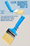 Lux Robot Trimming Paint Brush No: 4 (12 Pieces) - 5