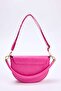 Pembe Metal Toka Detaylı Kadın Mini Boy City Omuz Çanta TAKAW26OC00022 - 3