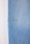 Blue High Waist Comfortable/Flexible Baggy Fit Denim Plus Size Jeans Tbbss26Cj00004 - 7