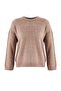 Wardrobe Essentials Vizon Yumuşak Dokulu Geniş Kalıp Basic Triko Kazak TBBAW26AN00066 - 3