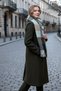 Tasseled Boucle Scarf Shawl 45X200 cm 1292 Black - 2