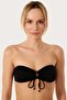 63567 Black Strapless Bikini Top - 2