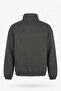 Ghassy Co. Men's Half Zipper Oversize Waist and Sleeve Elastic Fleece Inside Sweatshirt - 2