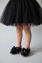 Girl's Black Patent Leather Bow Tie Orthopedic Stylish Ballet Flat - 6