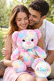 Rainbow Color Plush Bear 45 cm