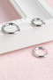 Steel Invoiced Earrings, Guaranteed to Not Fade Color - 2