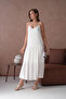 Spaghetti Strap Long Summer Dress - 4