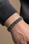 Two Color Men's Steel Chain Bracelet - 2