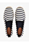 Nautical Stripe Espadrille Women's Ballerinas Fw0Fw086530Gz - 3