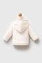 U.S. Polo Assn Baby Girl Cream Coat - 3