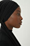 Pleated Tie Black Ready-To-Wear Turban Hijab Bonnet Suitable for Medical Use - 7