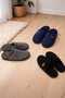 Women's and Men's Silent Thermo-Soled, Plush-Lined, Warm, High-Quality Luxury Indoor Slippers, Set of 3.