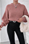 BALLOON SLEEVE WOMEN'S SWEATER - 3