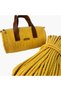 Cord Rope Cotton 6-7 mm 45-50 Meters 1 kg Rope - Mustard Yellow - 6