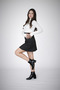 Women's Thessaloniki Fabric Flared Mini Skirt - 3