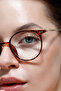 Tera Blue Block Glasses - Unisex Sunglasses Dark Brown Uv400 Protection - 4