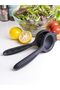 Cast Iron Lemon and Citrus Juicer Large Size Black Manual Metal Orange Squeezer - 4