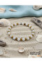 Original Moonstone 6mm Natural Stone Unisex Bracelet - 3