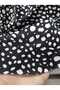 Black High Waist Mid-Length Skirt Helen Fabric Mini Floral Skirt with Shorts Hzlhelenorta01Etek - 7