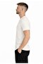 Men's Ecru Short Sleeve T-Shirt-D405 - 2