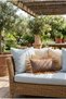 Bohemian Style, Handmade, Raffia Tassels, Rustic, Garden, Balcony Living Room, Bedroom Textile,