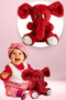 Plush Baby Elephant Toy 22 cm – Soft Plush Sleeping Companion – Cute Elephant - 3