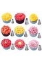 6 Pieces Tipped Lampholder Set Cream Squeezing Bag Pastry Cream Bag Cake Decoration - 6