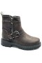 Ayakdaş 9951 Non-Slip Flat Sole Women's Boots Brown