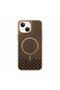 Apple iPhone 13 Compatible Case Vionix M-Safe Silicone Case Desert Titanium