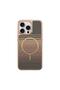 Apple iPhone 14 Pro Compatible Case Vionix M-Safe Silicone Case Brown