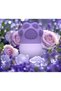 2-in-1 Facial Ice Roller & Paw Massager Set, Purple Floral Design Skincare Tool - 6