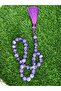 Natural Amethyst Tasbih Prayer Beads Misbaha ,33 beads, 10mm - 6