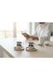 Russian Horse Patterned Porcelain 2-Person 4-Piece Coffee Cup Set - 3