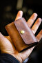Genuine Leather Card Holder Wallet with Accordion Compartment Unisex - 7
