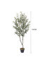 Artificial Olive Tree 155cm - Fake Plant with Moss & Pot - 6