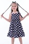 Polka Dot Girls' Dress - 4