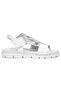 Pomela Genuine Leather Comfort Orthopedic Women's Sandals White - 2