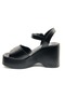 Villing Genuine Leather Comfort Orthopedic Women's Sandals Black - 4